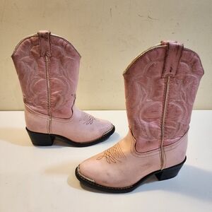 DURANGO Pink Western Cowboy Girls  Boots 11.5D